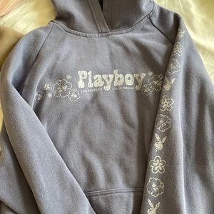 Playboy blue hoodie